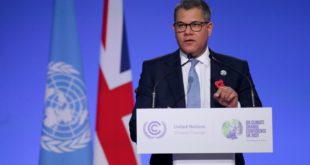 Presidente de la COP26 insta a los líderes a "escuchar las voces de los jóvenes". Y "las incorporen a sus negociaciones" sobre el futuro de la lucha contra el cambio climático.