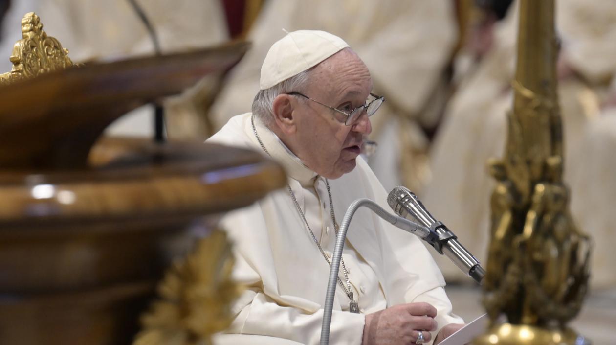 Papa Francisco pidió valentía para que el mundo defienda la paz en Ucrania
