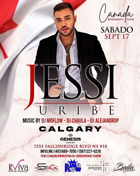 Jessi Uribe en Calgary Septiembre 17