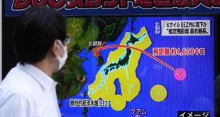 Corea del Norte lanzó otros dos misiles sobre Japón aumenta la tensión